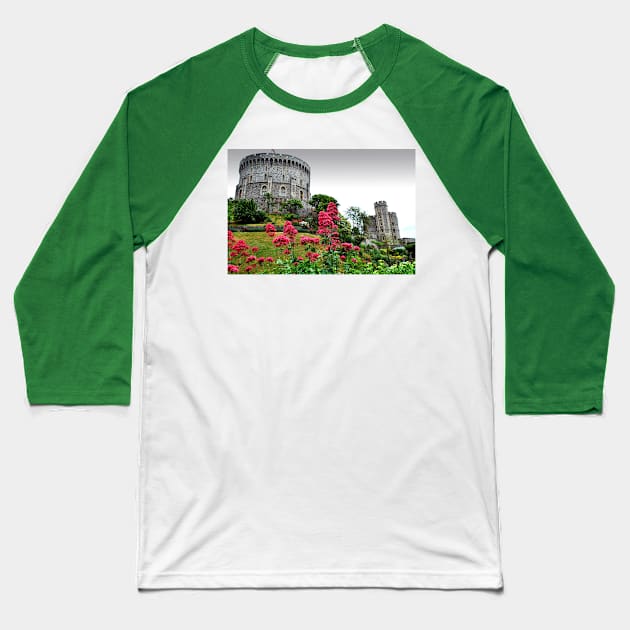 Windsor Castle Berkshire England UK Baseball T-Shirt by Andy Evans Photos